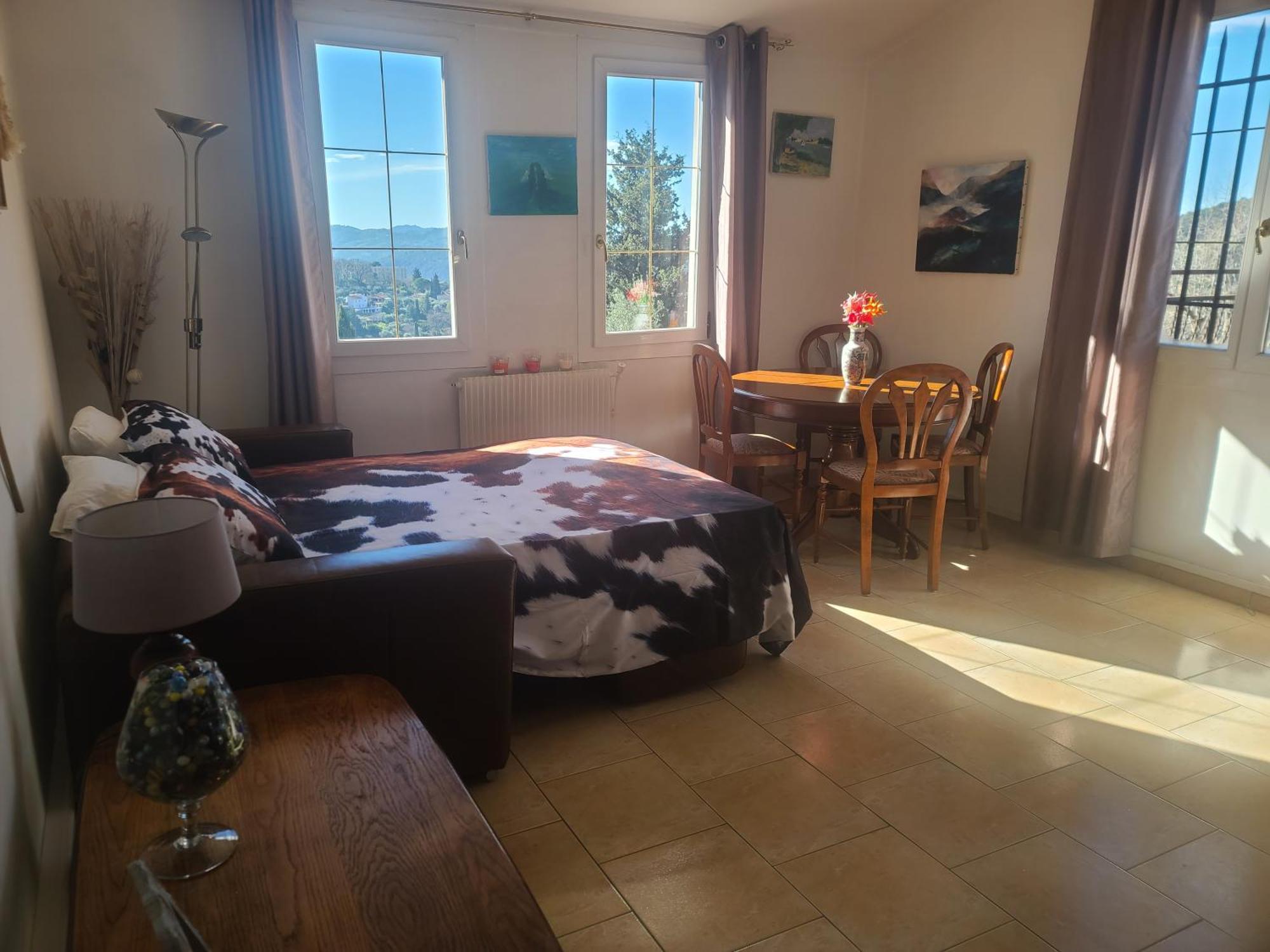 De 1 A 6 Avec Terrasse Solarium, Vue Panoramique Et Parking Gratuit Apartment Grasse Exterior photo
